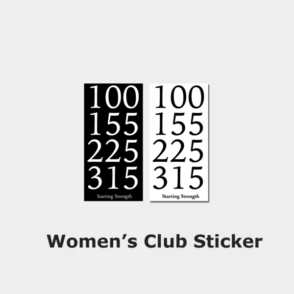 club sticker women