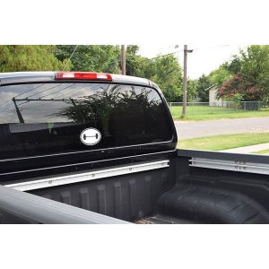 lifter window sticker on truck