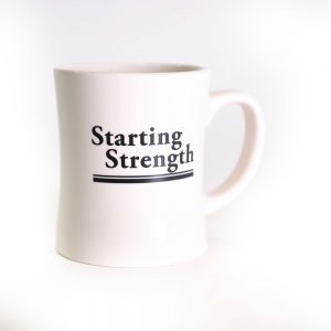 gear starting strength mug front