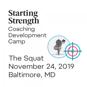 training squat coaching development camp baltimore maryland