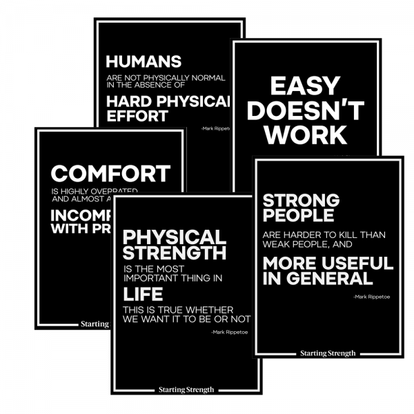 starting strength poster rippetoe quotes