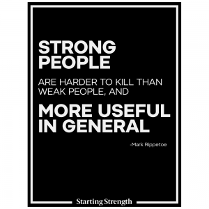 poster starting strength strong people