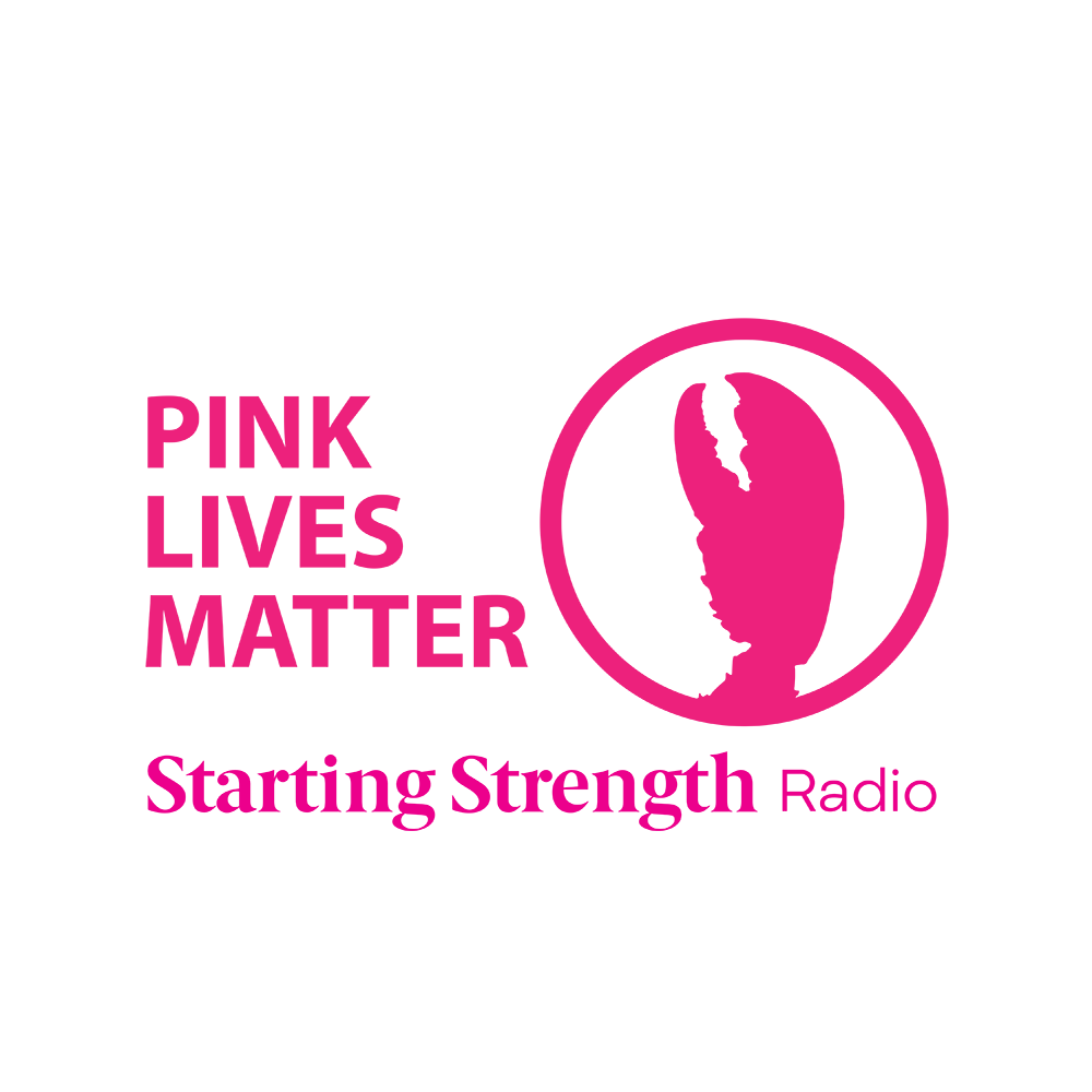 pink lives matter tshirt starting strength radio