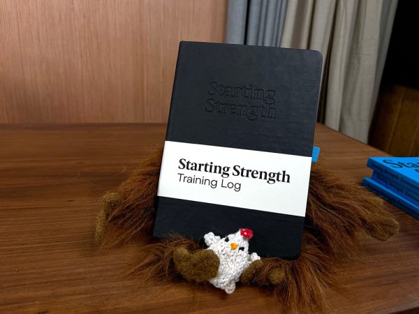starting strength log book with the chicken