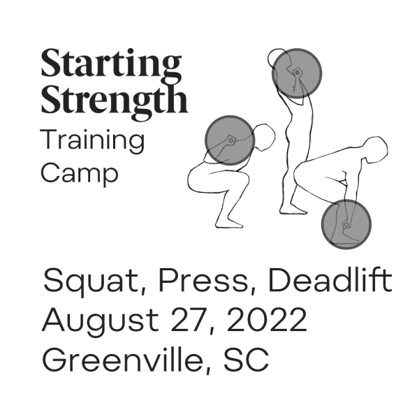 starting strength training camp south carolina