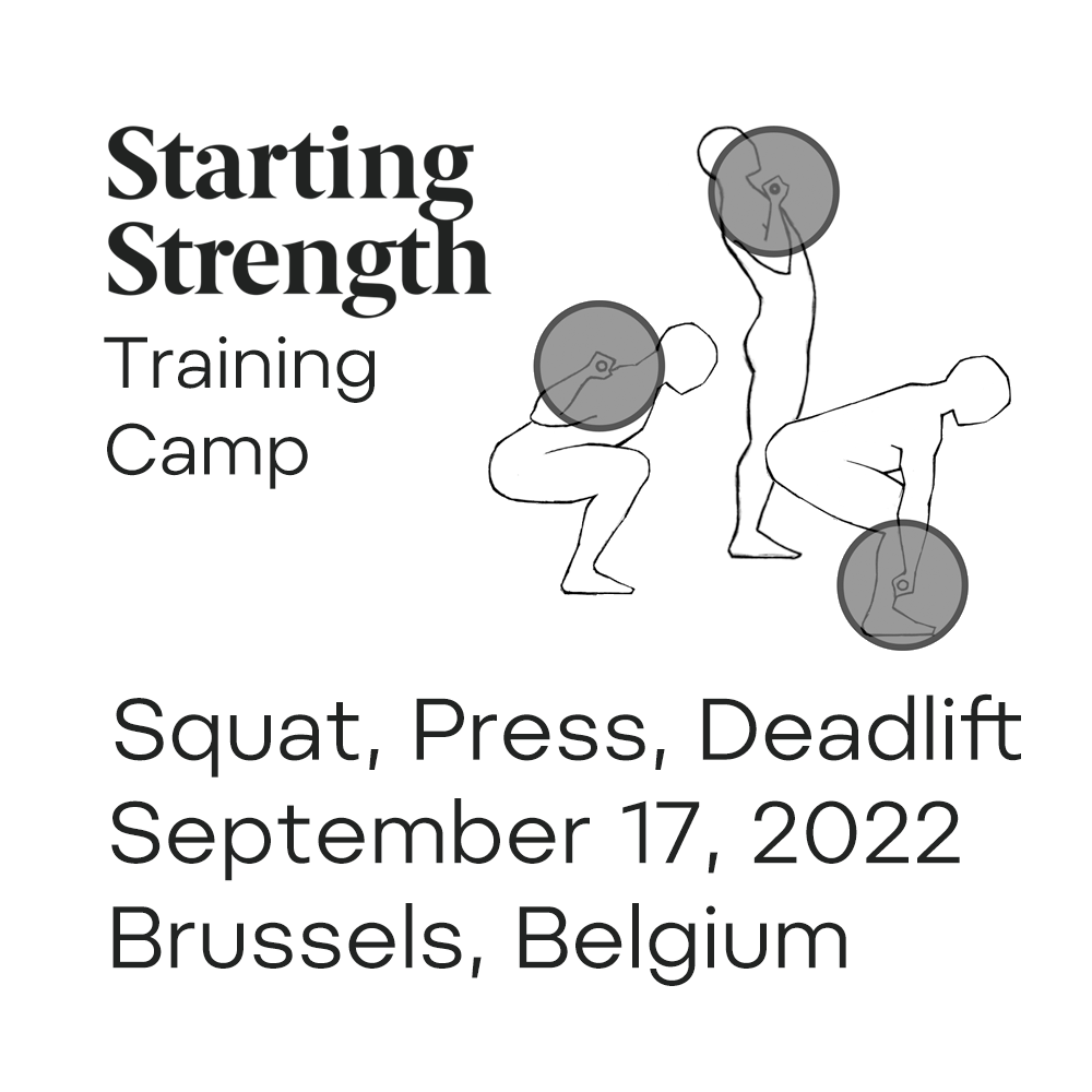 starting strength training camp brussels belgium