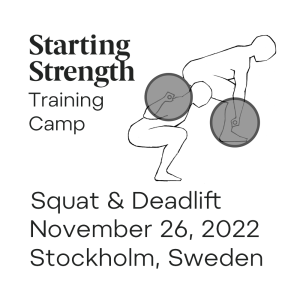 starting strength training camp sweden