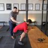 hari fafutis teaching the squat