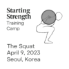 starting strength training camp squat korea