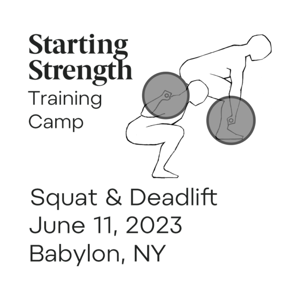 starting strength squat and deadlift training camp babylon new york