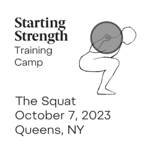 starting strength training camp the squat