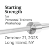 starting strength workshop for personal trainers new york