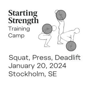 squat press deadlift training camp sweden