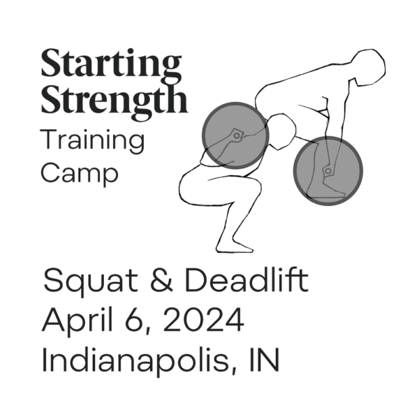 starting strength squat and deadlift camp