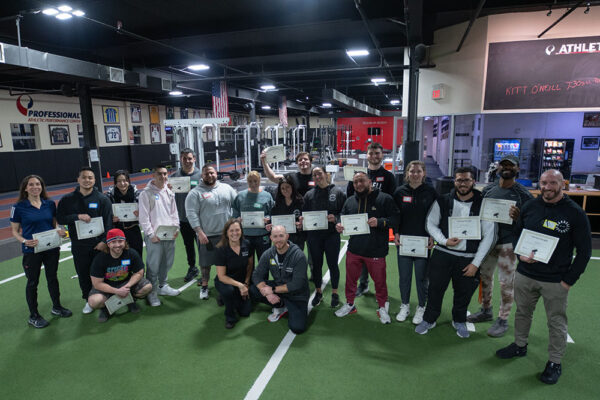 group photo starting strength workshop for personal trainers
