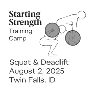 Squat & Deadlift - August 2, 2025, Twin Falls, ID