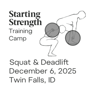 Squat & Deadlift - December 6, 2025, Twin Falls, ID