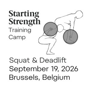 Squat & Deadlift - September 19, 2026 Brussels, Belgium