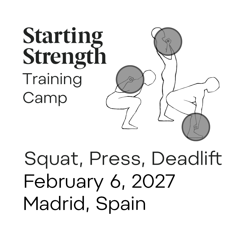 Squat, Press, & Deadlift - February 6, 2027, Madrid, Spain